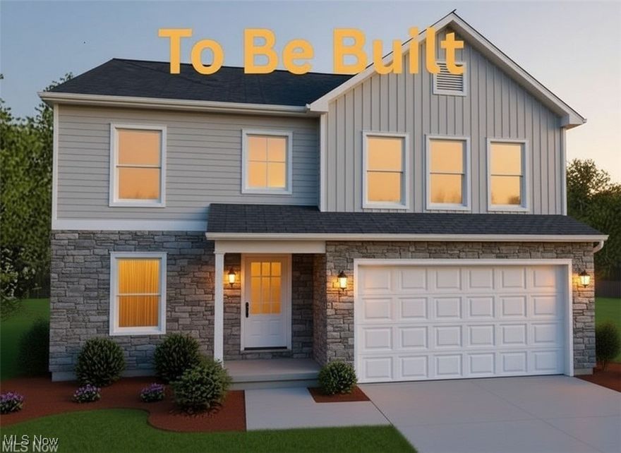 To Be Built:  This home can be customized to fit your visions and your dreams.  This is a quality builder with a great reputation for affordable excellence.  This colonial offers 4 bedrooms along with two full baths and one half guest bath (first floor).  All the basics are included and then more.  You'll choose your countertops, cabinets, paint colors, flooring and more within a designated allowance already included in the price.  Models are available to view this Builder's work.  The process is made easy and exciting here!  Tax incentives available for new construction in Maple Heights.  This development borders the park system and offers scenic views, manicured lawns, newer homes and sidewalks/streetlights.  Close to shopping, dining and easy access to highways.  Close to the Cuyahoga Valley National Park and 15 minutes South of Downtown Cleveland.  **All photos are for illustrative purposes only.  Price includes lot.  Comprehensive Builder's Warranty with every home!