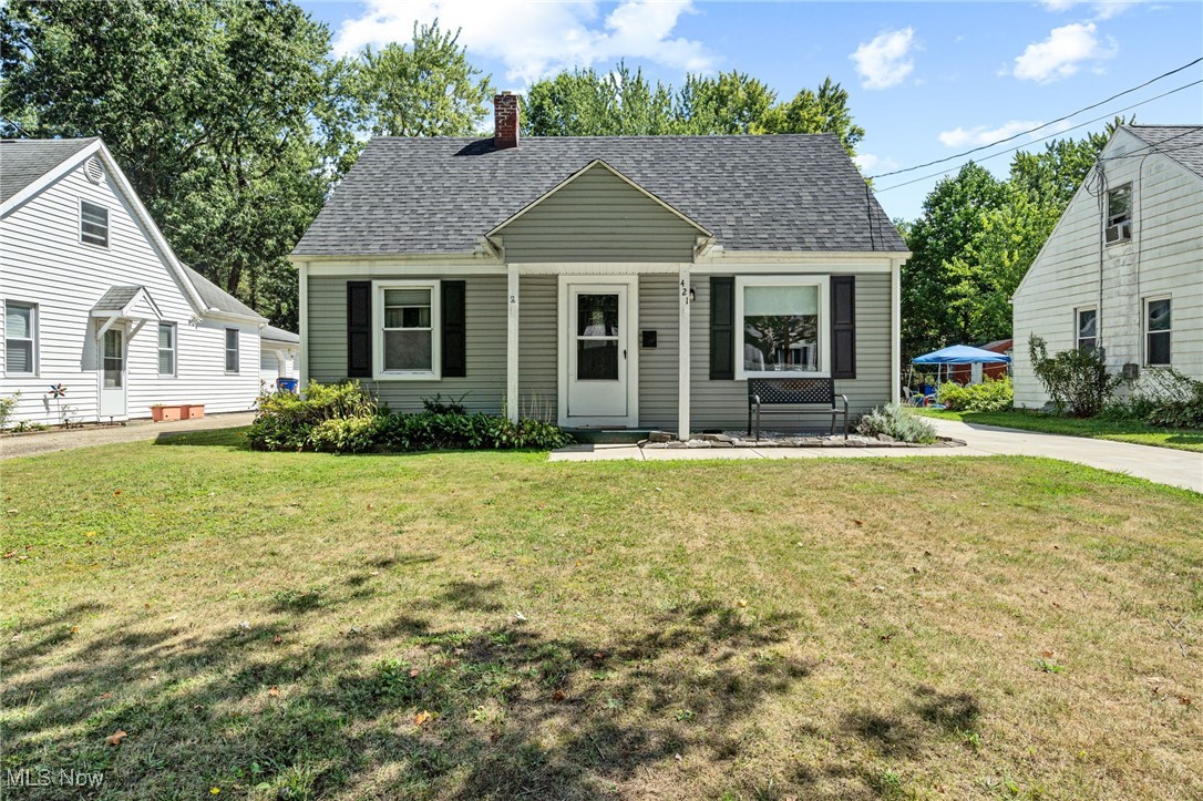 Welcome to this cozy 3-bedroom Cape Cod that’s full of charm and ready for its next owner! Inside, you’ll find beautiful hardwood floors and a roomy living area that works great for both everyday living and get-togethers. The kitchen was completely redone in 2022 with fresh finishes and new stainless steel appliances that all stay, and the bathroom was nicely updated in 2020. Big-ticket items are already handled too — with a new roof (2017), furnace and A/C (2015), and water heater (2015). Outside, you’ll love the brand-new concrete driveway and the new deck (2022) that’s perfect for grilling or relaxing. The covered porch and fully fenced yard make a great spot for kids, pets, or just enjoying the outdoors and a morning cup of coffee! Finally, a 1-car detached garage rounds it out. This move-in-ready home is perfect for first-time buyers or anyone wanting to downsize, without giving up comfort or updates. Call today and set a time to see for yourself!