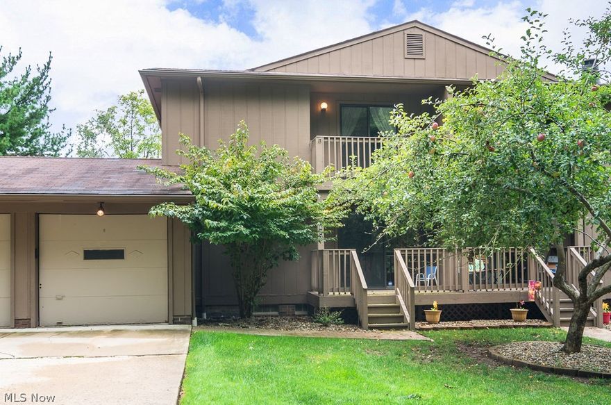 Darling town home is ready for you to call home.  You will be delighted from the moment you walk in to the open floor plan with formal living and dining room including electric fireplace and sliding doors to patio.  Gleaming hard wood floors in the recently remodeled kitchen with all appliances. Spacious owners suite with private bath and balcony.  Large finished lower level adds to the living space and is great for entertaining family and friends.  Great end unit with garage attached and approved for a private entry door to be put in.  Gas hookup available.  Call today for your private tour!