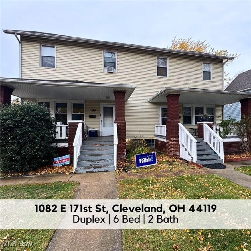 ***DO NOT DISTURB OR APPROACH ANY TENANTS***Exceptional investment opportunity — 7-property, 16-unit multifamily portfolio located throughout Cleveland and Cleveland Heights. The package includes 5 duplexes and 2 triplexes, all 100% occupied, with in house management and maintenance willing to stat on for a new owner. Current combined gross rent is approximately $12,100 per month, with market potential of $14,000–$15,000 as leases renew and rents are brought to market. Tenant mix includes both market-rate and subsidized residents, offering steady income and guaranteed rent stability. All properties feature separate utilities, solid rental histories, and a mix of recent updates including roofs, siding, and mechanicals. This portfolio provides a balanced blend of stabilized assets and light value-add opportunities across improving Cleveland submarkets. Available individually or as a full package, offering immediate scale, diversification, and long-term upside potential. Addresses include:732 E 127th St, 479 E 126th St, 13615 Earlwood Rd, 17834 Dillewood Rd, 1081 E 171st St, 817 Helmsdale Rd, and 12700 Lenacrave Ave. Contact listing agent for detailed rent rolls, financials. Must sign NDA. ***AGENTS READ ALL REMARKS FOR INSTRUCTIONS****DO NOT DISTURB OR APPROACH ANY TENANTS***