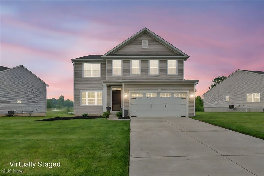 Welcome to 1633 Duncan Way in Streetsboro, Ohio, a beautifully maintained two-story home tucked away on a quiet cul-de-sac in a desirable neighborhood. This spacious four-bedroom, two-and-a-half-bath residence offers a warm and inviting layout with a blend of comfort and functionality throughout. Upon entry, you are welcomed into a bright and airy living space with vaulted ceilings and large windows that allow for an abundance of natural light. The open-concept design flows seamlessly into the kitchen, which features modern appliances, ample cabinetry, and a breakfast bar that overlooks the dining area, making it perfect for everyday living and entertaining.

The primary suite offers a peaceful retreat, complete with an en-suite bathroom and generous closet space. You will find three additional bedrooms and a full bathroom, providing plenty of room for family, guests, or a home office. The lower level includes a finished basement with additional living space, perfect for a recreation room, workout area, or media room, along with extra storage options.

Step outside to enjoy a beautifully landscaped backyard, ideal for relaxing, grilling, or entertaining. Conveniently located near schools, parks, shopping, and major highways, this home offers a perfect balance of peaceful living with easy access to all that Streetsboro has to offer. Come see what makes this home truly special. 

Call your favorite Realtor to schedule your tour today!