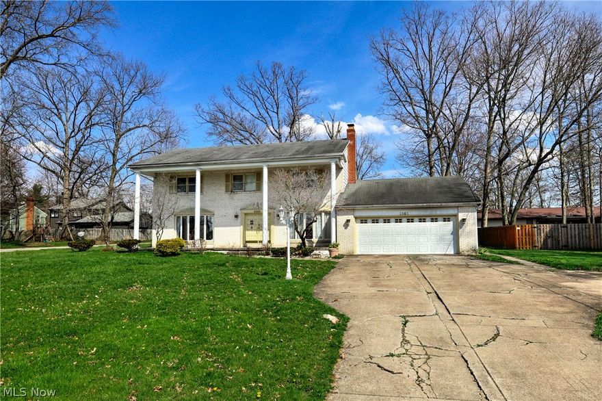 Welcome to your classic colonial, ready for its next chapter! This spacious home offers 4 bedrooms, including a primary suite, 2.5 bathrooms, convenient first-floor laundry, and room to truly make it your own. A fantastic opportunity to build sweet equity while creating a space that fits your vision. The layout is thoughtfully designed, with two generous living areas on either side of the front entry, one featuring a cozy fireplace perfect for gathering. The living spaces flow easily, giving you a strong foundation to work with. And yes… the green carpet is there, but don’t let it spook you. Think of it as vintage charm waiting for your personal touch. Underneath the surface lies incredible potential. The kitchen provides ample space as-is, with even more opportunity to expand or reimagine into your dream setup. If you’ve been looking for a home with great bones, character, and the chance to add value, this is one you won’t want to miss.