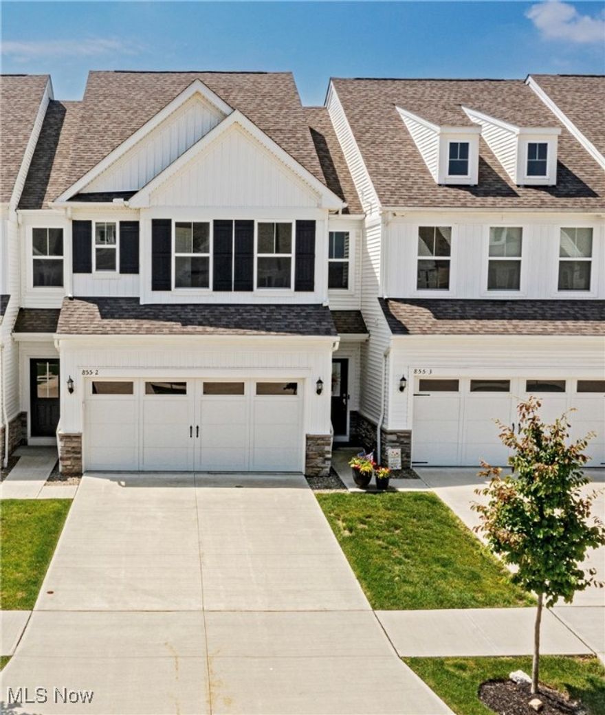 Renaissance Park-- Elevated Living -- The Best Price Yet for largest floor plan. 
This Modern, move-in ready townhome, comes with 2 BONUS spaces, your own private patio and expansive green space behind you. Current designer finishes, and low-maintenance living. The open-concept main level features a chef’s kitchen with granite countertops, gas cooktop, stainless appliances, and custom cabinetry with pull-outs—centered around an oversized island--perfect for gatherings. The living area features an electric fireplace with quartz hearth adding warmth and style.The sunny, garden room opens to a secluded patio with peaceful, private views,
Upstairs, the light-filled, over-sized, primary suite includes the bonus sitting area, walk-in closet, and spa-style bath with double vanity, glass shower, and private water closet with barn door. Two additional bedrooms—one ensuite—and a full laundry room complete the level. Thoughtful touches like a separate pantry, mudroom with built-ins, and 2-car garage add everyday convenience.
With lawn care and snow removal handled by the HOA, weekends are yours to enjoy—explore nearby walking trails, golf courses, and vibrant local dining. No need to wait for new construction. 
Current finishes, Carefree, Relaxed living can be yours!
