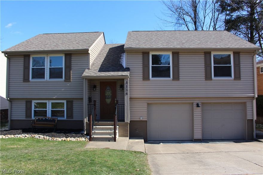 New! New! New! This house has so many updates and is ready to move-in! New Roof, New kitchen, New bathroom, New floors, New furnace, New central air, New appliances, New doors, New garage door and opener, New fixtures, and that's just to name a few! This home has been Dr. Energy Saver certified for being air sealed and having attic insulation, comes with certificate. It also comes with a Home Warranty!