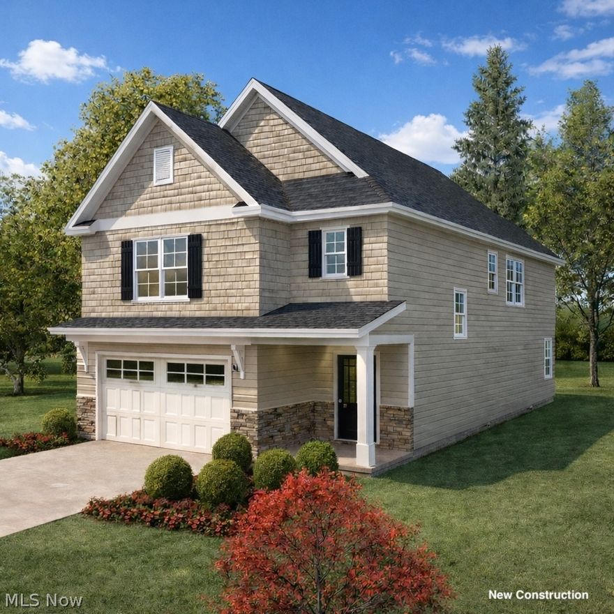 Welcome to 362 Oakmoor Avenue, featuring over 2,500 square feet of living space with 4 bedrooms and 2.5 baths. The wide-open first floor offers a spacious great room with a fireplace that flows seamlessly into the dinette and kitchen, complete with a walk-in pantry. A convenient mudroom entry from the garage includes custom-built lockers for added storage and organization.  Upstairs, the primary suite is filled with natural light and overlooks the backyard, featuring a custom-tiled shower, double vanities, and an oversized walk-in closet. Three additional bedrooms share a hall bath, while the second-floor laundry room adds everyday convenience. Ideally located just a short walk from Columbia Road Park and Lake Erie, with easy highway access and minutes from dining, shopping, and all that Bay Village has to offer. Don't miss this rare opportunity for a brand-new construction home. Construction begins January 2026 with anticipated completion in Summer 2026. (Photos depict a recent build of similar floor plan.)