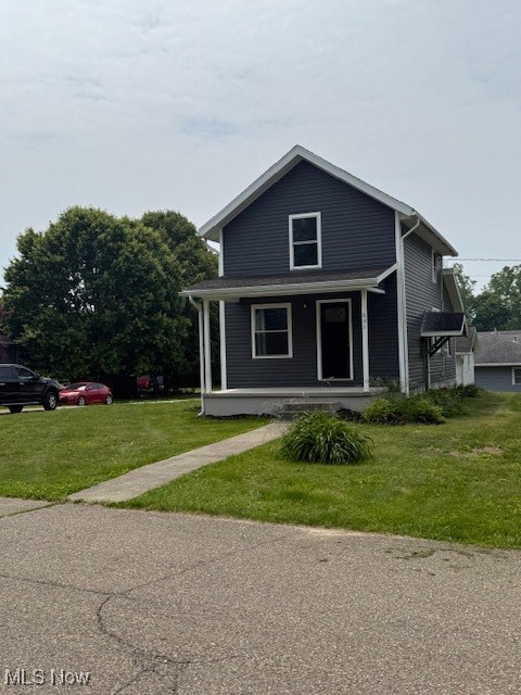 This updated home is all ready for a family to move into. Nice corner lot on a low traffic street. Outside you will notice the new siding, new concrete driveway and oversized 1 car garage. The kitchen has new kitchen cabinets, flooring, counter top and tile back splash. New vinyl planking, windows and doors throughout the house. All newly remodeled 1st floor bathroom. 2 bedrooms are upstairs.