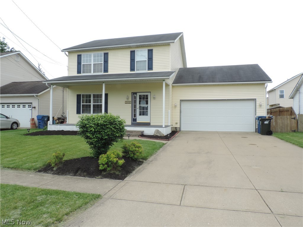 PRIDE OF OWNERSHIP * BEAUTIFUL 3 BDRM 2.1 BATH COLONIAL WITH A 2 CAR GARAGE ON A QUIET DEAD END STREET * A FRONT PORCH FOR THOSE RELAXING NIGHTS * LIVING ROOM HAS A GAS FIREPLACE * MANY UPDATES : KITCHEN REMODEL IN 2018 WITH GRANITE COUNTERTOPS * THE KITCHEN,DINING ROOM, FOYER AND LIVING ROOM FRESHLY PAINTED IN 2021 * THE WHOLE 1ST FLOOR HAS NEWER VINYL FLOORING 2018 * THE BEDROOMS AND THE BASEMENT HAS NEWER CARPET IN 2018 * MASTER BATH REMODELED IN 2018 * BASEMENT IS PARTIALLY FINISHED * BACKYARD HAS A DECK WITH A REMOTE AWNING, FENCED IN YARD AND SHED * NICELY LANDSCAPED YARD * NOTHING TO DO BUT MOVE RIGHT IN *