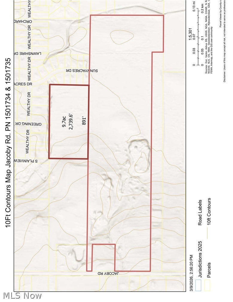 V/L Approx 62 AC Jacoby Road
