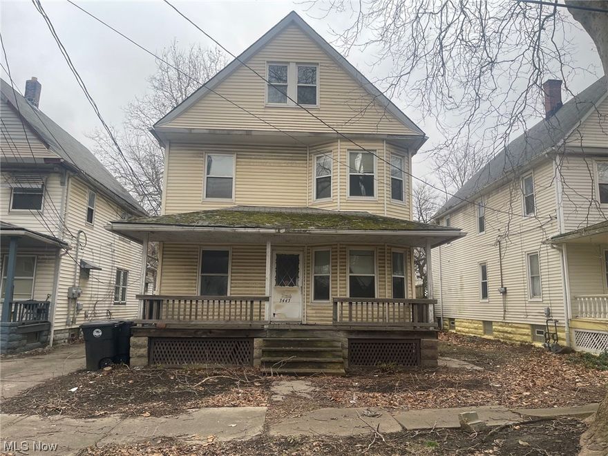 **Investment Opportunity: 3-Family House in North Broadway Area, Cleveland**

**Overview:**
Welcome to an exceptional investment opportunity in the thriving North Broadway area of Cleveland. This 3-family house is in need of full rehabilitation and offers the chance to revitalize and capitalize on a promising property in a sought-after location.

**Investment Potential:**
This property presents an excellent chance for investors or ambitious homeowners to renovate and transform this multi-family dwelling into a lucrative income-generating asset. The North Broadway area is experiencing revitalization, making this an opportune time to invest in the neighborhood's future growth.
Seize the chance to capitalize on this prime investment opportunity and shape the future of this 3-family house. With the potential for strong returns and a well-located property, this listing is an exciting prospect for those ready to embark on a rewarding real estate venture.

**Contact us today to learn more about this exceptional investment opportunity in the vibrant North Broadway area of Cleveland.**