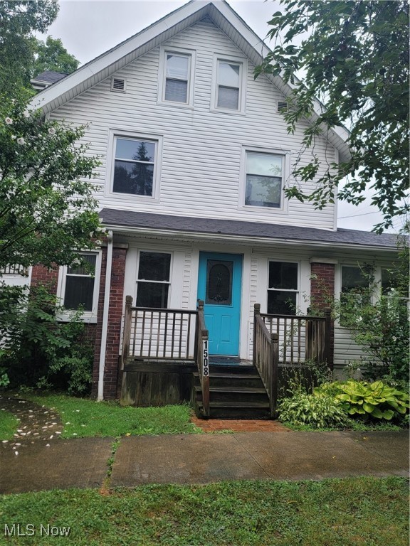 Come check out this gem. 4 bed, 2.5 bath, gas heat and central air. Mature quiet neighborhood. Sits on a corner lot with an enclosed wrap around porch and is close to Metro Park. Detached 24x24 garage with a workshop area, (electric not hooked up). Lots of storage including beautiful wooden built ins and coffered ceiling in the dining area. Many hardwood floors and a bonus room. Large bathroom and laundry room, (washer/dryer hookup) on same level as beds. Full basement includes a full bath and glass block windows and Astro Air to help control your humidity levels through the different seasons. Selling as is, seller to do no repairs.