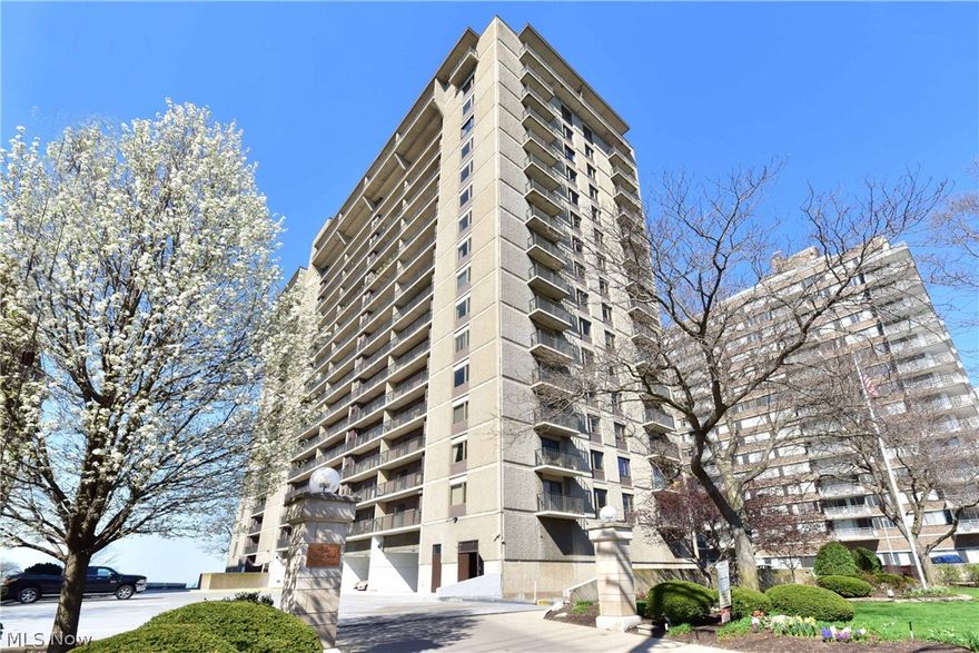 Prepare to be Moved!....Into this 2 bedroom/2 bath condo in the beautiful Waterford Building.  This building is filled with luxurious touches and lots of amenities!!  The lobby welcomes you with crystal chandeliers and has a large community room featuring a piano and pool table.  Whether you want to relax in the sauna, go for a swim in the indoor pool or workout in the fitness center the Waterford has everything you need!!   This unit features an open floor plan with large windows for great natural light.  The kitchen is warm and cozy with plenty of counter space for the gourmet cook.  Large closets throughout ensure you have plenty of space for storage.  The master bedroom is complete with en-suite bath and an over sized window. A second bedroom and full bath round out this unit.  You'll be so glad to have a laundry space complete with WASHER AND DRYER INSIDE YOUR CONDO!!  Control the temperature in your home with an in-unit HVAC!  One heated garage space with opener is included. Terr