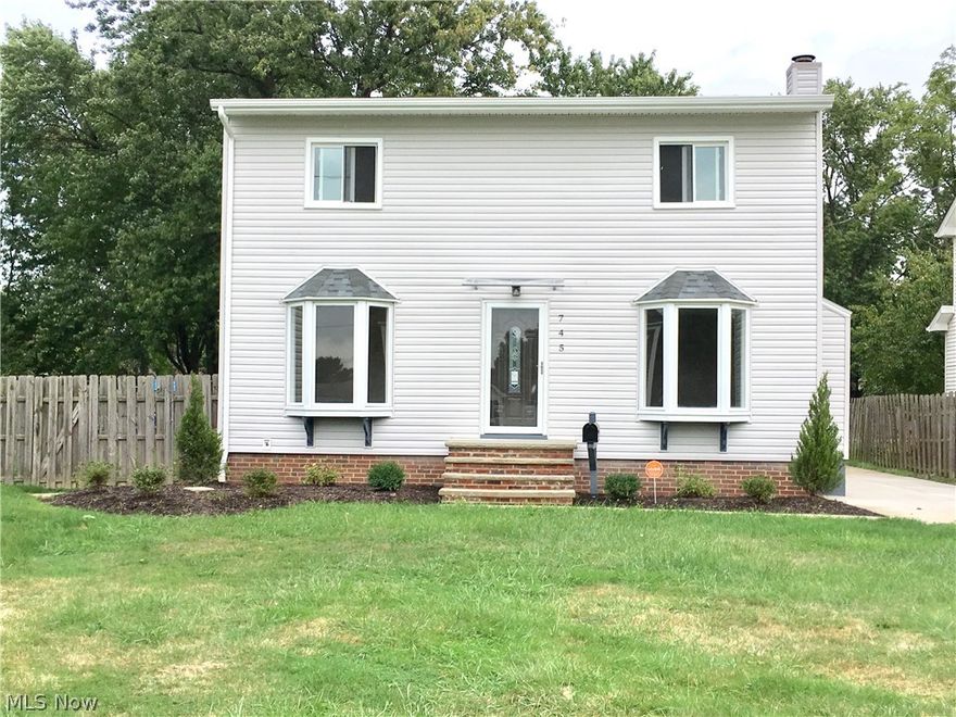 A lot of Hard work went into This Beautiful Eastlake Home! Totally Renovated Inside and Out! This Home has been made Brand New! It Features 4 Spacious Bedrooms with New remote Ceiling Fans and 2 Full Baths. Fabulous Eat In Kitchen remodeled with New Cabinets, Laminate Wood Flooring, Granite Countertops, New Sink, and Backsplashes with special back lights and Brand New Appliances. The Bathrooms are Beautifully Improved with new Tubs and Showers Sinks and Vanities and Ceramic Tiled Floors and Walling. Living Room has a Beautiful Porcelain Ceramic Accent Wall with recess LED lighting. New & Conveniently Installed 2nd Floor Laundry. The Partially Finished Basement has been B-Dry waterproofed with lifetime warranty, New  carpeting and lighting in the finished area. Great for Entertaining! New Mechanicals include Hot Water Tanks, Central Air, New Plumbing and All New Electrical. The Exterior of the home has Brand New Siding and Gutters on Home & Garage. Beautiful Bay Windows and New Windows