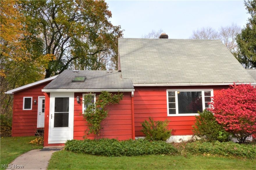 Recently updated two bedroom, one and one half bath is located on a hillside adjacent to the Cuyahoga Valley National Park. This home features spectacular wooded views. Five skylights provide natural lighting. First floor laundry. Large closets. Large pantry. You are just a few minutes walk to the Boston Towpath Trailhead for biking and hiking. The Cuyahoga Valley Train Line offers nostalgic views as the train passes in front of your home in the distance.  This home is a nature lover's dream come true. You will enjoy exploring your 19 acres and the brand new outdoor terrace. Gardeners have ample space to pursue their hobby. Located in Cuyahoga Falls, you are a short drive to shopping, dining and the Towpath Tennis Club. Woodridge Schools. Pet friendly. Tenant to pay a portion of heat and electric.  Lawn care and driveway snow removal included.