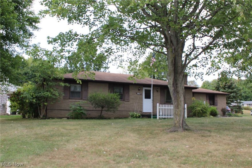 Beautiful ranch home comes with many updates and appliances. Heated oversized attached garage. The basement has 1117 sq ft of additional living space with a small kitchen and a bar, perfect for entertaining. Has enclosed sun room off of dining area that looks out to the back yard, which is partially fenced.  Lower level has a finished family room with fireplace. Main floor has an open floor plan.