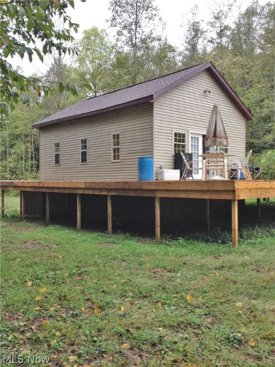 ALL SOLD TOGETHER AS ONE - Absolute auction, all sells to the highest bidder on location on Saturday – November 14, 2015 at 12:00PM.  Attention Hunters & Land Seekers!  61+ Acres of Great Hunting/Recreation Land - 3 Year Old 20'x 30'Cabin - Three Parcels - Stock Twp. – Scenic Noble Co. – Summerfield, OH - Just West of Wayne National Forest. Parcel #1: 20+ acres hunting/recreational land w/3 year old cabin, concrete driveway, and gated entrance. 20'x 30' open living area cabin w/kitchen, living room, loft and bath. Propane furnace in place but not hooked up. Power is supplied by a 48 volt, 8 solar panel system. Full wrap around deck overlooking property. No current well or septic. **Note: Great getaway property. Walk at your leisure. Cabin open auction day only. Gas & oil rights reserved.
**Real Estate Terms: 20% down auction day, balance due at closing. Buyer's premium of 10% to be added to the final bid to establish the purchase price. Any desired inspections must be made prior to bi