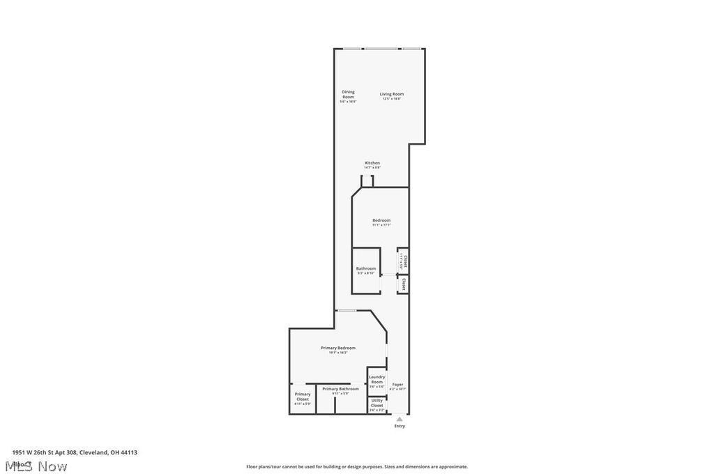 Photo of 1951 W 26th Street #308, Cleveland, OH 44113 (MLS # 5206602)