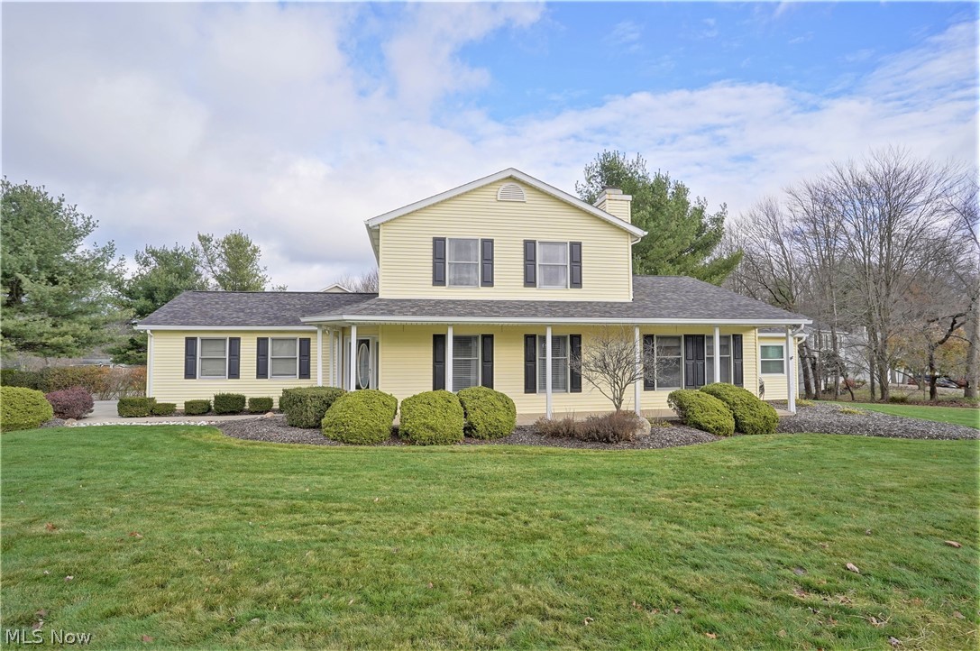 This one is absolutely STUNNING! this home is truly beautiful and ready to meet its new owners. Featuring 3 beds and 3 baths this home has been updated with style and class. You started by the approach of the home with a partial wrap around front porch which is perfect for sitting and relaxing. As you enter the home you will notice beautiful hardwoods and updates everywhere you turn. From a gorgeous open kitchen to large entertainment rooms for watching your favorite sports teams ( Cleveland ) you can enjoy this home with plenty of family and friends. The primary bedroom has gorgeous vaulted ceilings just to add to the incredible aesthetics of this home. Do not miss your opportunity to tour this home before its too late!! Call your agent and schedule today!