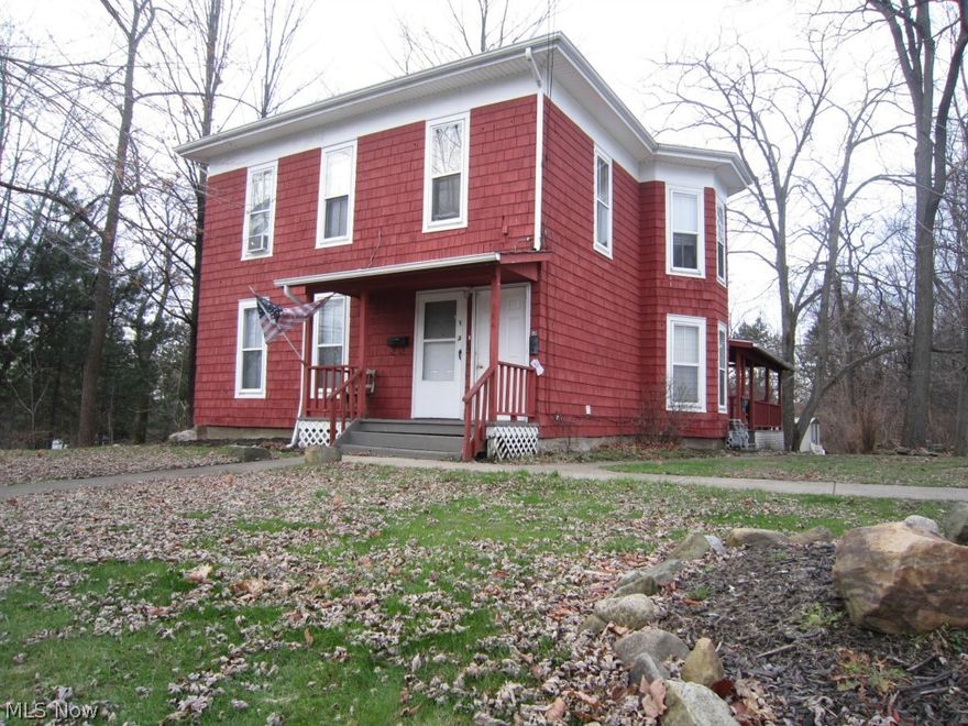 Opportunity is knocking. Potential gross rent of $17,700/ yr. This 2 family is a perfect investment you have been waiting for. Just a short walk from the Historic Chardon Square. LOCATION, LOCATION, LOCATION! The main level has 3 well sized bedrooms, a large living area that leads into the spacious kitchen with a  dining area and laundry hook up. The main level also has access to the basement. The 2nd floor has features 2 bedrooms, eat in kitchen, and laundry hook up. Parking allows for vehicles to be parked side by side. Some of the many recent improvements include the following, 2002 windows 1st floor, 2003 roof and gutters, hot water tanks, 2008 new sewer from house to street, furnace on main floor, 2012 new bathroom on 2nd floor, 2014 new furnace upstairs, and the owner cleans and services furnaces on a yearly basis. ALL YOU NEED TO DO IS START COLLECTING YOUR INCOME!!