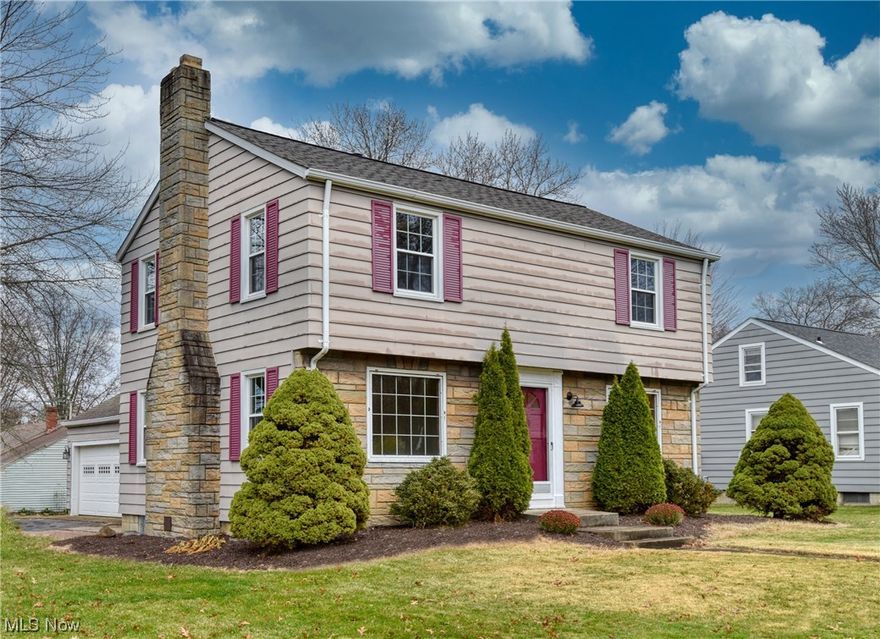 Beautiful Colonial 3 bedroom home  w/ 1.5 baths in the city of Columbiana.  You will love the stunning kitchen w/an abundance of maple cabinets and  corian counter tops, plus a spacious coffee bar and a large pantry by the stainless steel refrigerator.  The large living room w/ gas fireplace is very inviting and with lots of natural sunlight and gorgeous refinished hardwood floors, all the hardwood floors have been refinished, no carpet in this home.  The dining room has plenty of space to host your company.  The 2nd floor of this home has a 2nd foyer with lots of cabinet space and 3 large bedrooms plus a spacious bathroom. We also have a finished family room in the lower level, plus a laundry room and space for a workshop if you like.  You have an attached  2 car garage and a 3-season room for extra space for entertaining if you need it, plus a cement patio off the 3-season room.  Lots of updates brand new furnace,   central air and HWT, new lighting, entire interior repainted , newer vinyl windows and dimensional shingles.