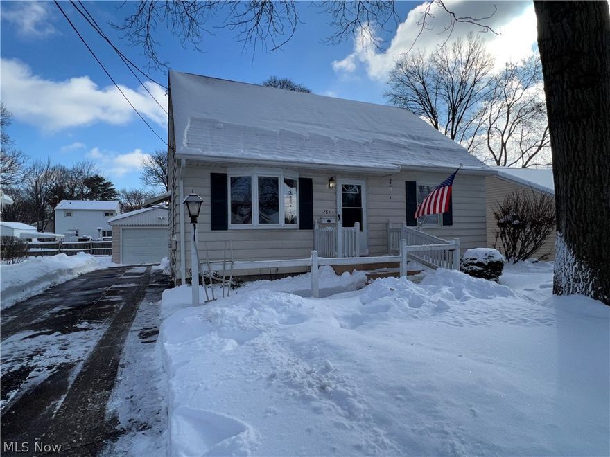 Dream a little dream right here in Cuyahoga Falls with this fabulous, updated Cape Cod. Low maintenance at its finest! Location! Location! Location! This home is minutes away from any major highways and shopping needs. This home has been completely remodeled. Including all new paint, carpet, flooring, baseboard and so much more.  This home features 3 bedrooms and 1 full bath with an oversized deck leading to the back yard and the one and a half size garage.  The basement could easily be finished to add so many more opportunities to this amazing home. The roof is less than 10 years old and the hot water tank is brand new. This one won't last long! set up your private showing today.