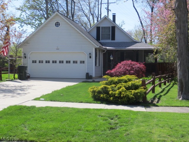 Charming three bedroom bungalow located in central Bay Village ready for you! This home shows pride of ownership and offers one floor living. Unfinished second floor and basement presents the new owner with opportunities for expansion. Wait till you see the fenced backyard! Walking path to flower garden, deck with retractable awning, and storage shed. Walking distance to Lake Erie, a short drive to Crocker Park and the new Avon Cleveland Clinic facilities, 30 minutes to Cleveland International Airport or downtown Cleveland.