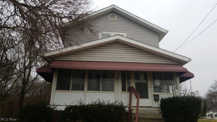 Large family colonial with 4 bedrooms and 2 baths. Property would make a great home for a growing family! Property needs updating and TLC.