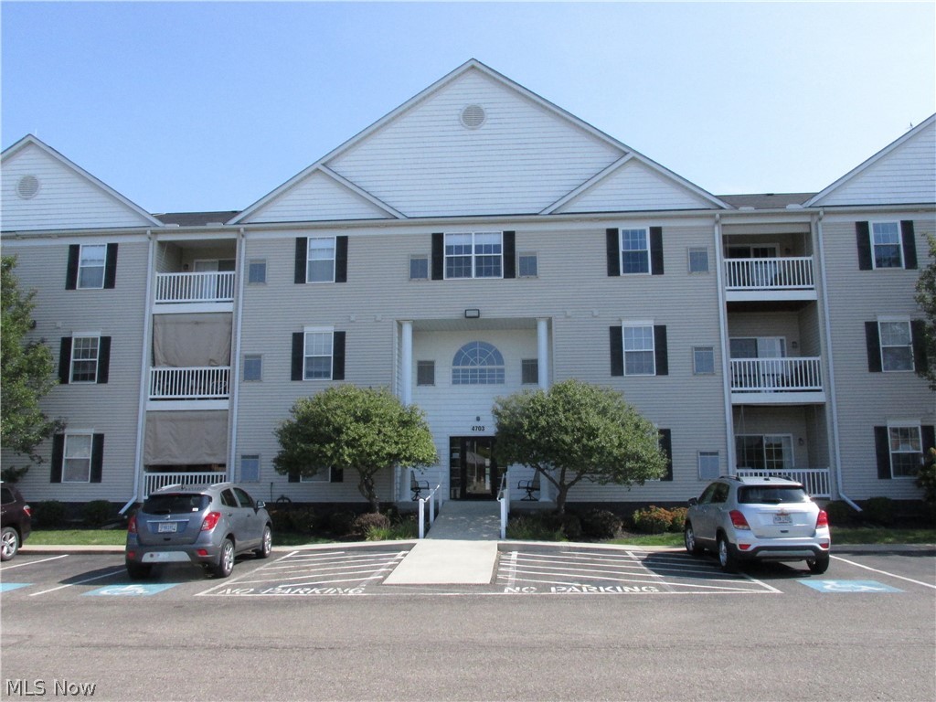 This one owner condo is ready for a new owner. This was a second home and it only got used a couple of times per year, so it's like new. You will take the elevator to the third floor to the unit and you will find a spacious open concept living with a balcony to enjoy morning coffee or reading a book. The galley style kitchen offers ample cupboard and counter space and has all new appliances. The pantry/laundry room is just off of the kitchen and the washer/dryer remain. The master bed room has plenty of space, a full bath and a large walk-in closet. On the other side of the living room is another bedroom with a large closet and a full bath. There is a social gathering room on the third floor and a work out room on the second floor. The one car garage is deep for extra storage and there is also a 5x6 storage unit on the first floor. You will enjoy the convenience of the location to shopping, banking, restaurants and highways. Call today to schedule your private showing.