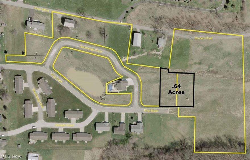 0.64-Acre Building Lot in Cameron Estates, Minerva Local Schools. Sewer available. Offered as a package but can be divided. Nice area. Located at the end of King St. No oil and gas.