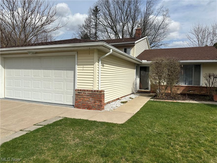 Welcome to this charming split-level home nestled in the highly sought-after city of Solon. It has 3 bedrooms and 2 full bathrooms. This residence offers both comfort and functionality for modern living. As you step inside, you'll be greeted by a cozy living room and dining room. Adjacent is a well-appointed kitchen complete with appliances and ample cabinet space. The upper level is home to three inviting bedrooms, providing plenty of space for rest and relaxation. The lower level has a large family room with a fireplace (currently being used as a bedroom). One of the highlights of this property is the new 3-season room, a tranquil space where you can unwind and enjoy the beauty of the outdoors throughout the year. Additionally, the attached heated garage provides added convenience, especially during colder months. This home also features a newer roof, ensuring peace of mind and durability for years to come. Come and see for yourself.