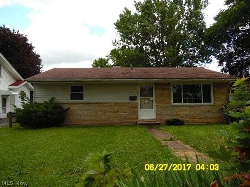 This East Side ranch offers a cozy living room, spacious kitchen, 2 bedrooms, bath and utility room. The detached garage adds more storage. Situated on a corner lot and easy to show!