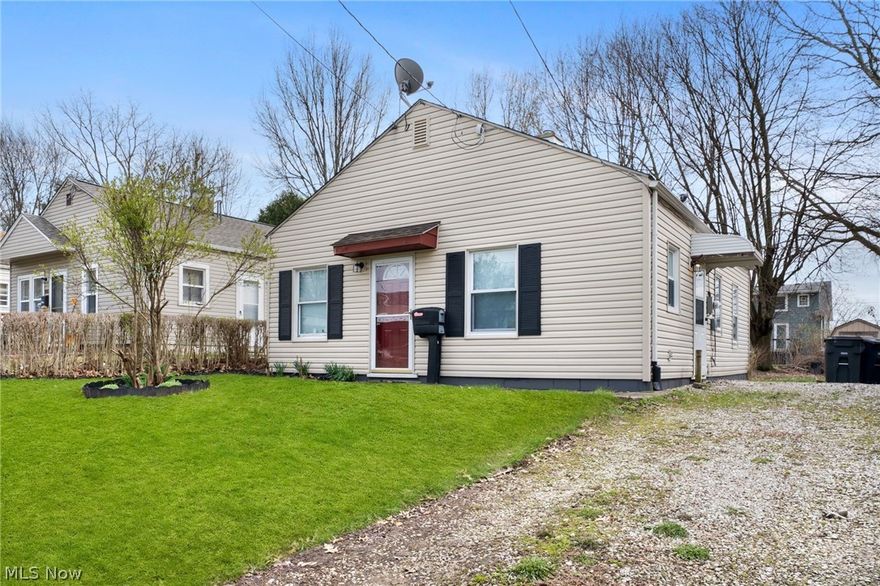 Come check out this beautifully updated ranch home. As you enter the front door, the beautiful new LVP flooring will take your breath away. The kitchen features freshly painted cabinets, new flooring and new light fixtures. There are two good sized bedroooms on the first floor along with the updated bathroom featuring new flooring. Beautiful new carpet in the bedrroms and new LVP flooring throughout the house. Vinyl siding on the house as well. There's also a nice sized yard that is perfect for your furry friends and a shed for storage. No work to do here, just move right in. Agent Owned.