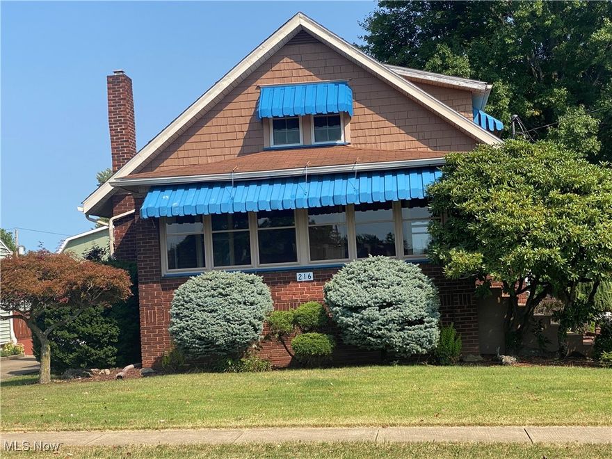 Well kept family home waiting for a new family. 3 Bedrooms,  1 1/2 baths.  Updated kitchen with appliances.  Large living room with gas log fireplace and hardwood floors. Spacious dining room with window storage box seating. Enclosed front porch to enjoy outside in cooler weather!! Large deck for outside living, Room for a hot tub. Privacy fencing,  2 car detached garage and a garage entrance under the home. Gas furnace/AC. Newer vinyl windows and  just waiting for a "new family to love it." All neutral colors inside updated baths and ready to move in. Close to hospital and shopping. Call for your personal showing!!