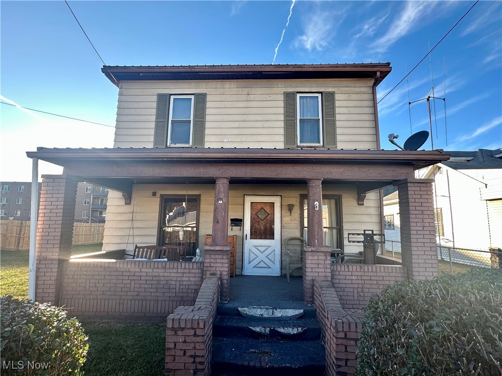 Charming 2-Story Rental Home with Great Potential. This well-maintained 3-bedroom, 1-bathroom home has
been a reliable rental property for years and offers a wealth of potential for the right buyer. Currently rented month-to-
month for $620, it features a large, detached 1 car garage, perfect for storage or additional parking. Key updates include a
newer metal roof and a newer AC unit, ensuring peace of mind for years to come. The home also boasts a forced air gas
furnace for efficient heating. Kitchen floor has recently been replaced and updated. With its solid foundation, spacious layout, and recent improvements, this home is a fantastic investment opportunity or a perfect space for an owner-occupant looking to build equity.