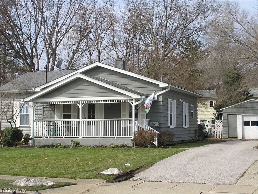 Looking for one floor living, first home or downsizing? This may be the one for you! Charming 3 bedroom ranch in move-in condition. Full bath off master BR plus second full bath/laundry room combo. Nice size applianced kitchen with ample counter space and cabinets. Lots of ceiling fans through out the home plus central air. New furnace (2017). Front porch, spacious fenced backyard with large deck and gazebo. Convenient locations: minutes from Rt 8, Portage Crossing shopping area and the Natatorium. Don't wait!