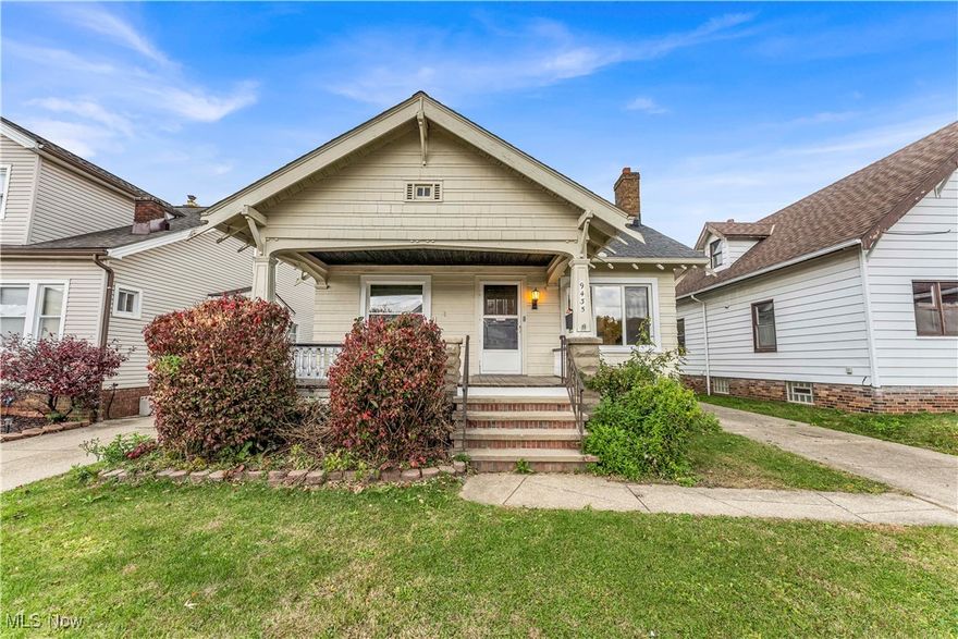 Step onto the charming covered front porch and enter this beautifully updated 1920’s Craftsman-style home, full of character and timeless appeal! Inside, you’ll find refinished hardwood floors and classic wood trim throughout, highlighting the home’s original charm! The living room is bright and inviting with several windows and a brick fireplace, creating a warm and welcoming space for relaxing or entertaining! Flow seamlessly into the formal dining room, complete with beautiful built-in wooden cabinetry—perfect for display or extra storage!

The newly remodeled kitchen is a true standout, featuring soft-close white shaker cabinets, granite countertops, a dishwasher, and microwave, offering both style and functionality for everyday living or rental occupancy! Down the hall, the home offers two spacious bedrooms and a full bathroom, while the basement provides generous space with laundry hookups, storage, and potential for finishing or rental expansion!

Step outside to enjoy the fenced-in yard, ideal for outdoor gatherings or pets, and a detached one-car garage with off-street parking! New vinyl windows throughout and a boiler heating system combine with the home’s original details to create a blend of historic charm and modern updates!

Investors will love the property’s strong rental potential, move-in-ready condition, and POS-compliant layout, making it easy to lease! Homebuyers will adore the combination of character, modern amenities, and convenience! Located in a vibrant, sought-after neighborhood with easy access to shopping, dining, schools, and transportation, this home offers the best of city living with classic appeal!

Professional management is currently in place and willing to stay on! Full-service management includes dedicated departments for leasing, marketing, and tenant communication! Rehab and construction services are also available, making it ideal for remote investors!

This property won’t last long—schedule your showing today!