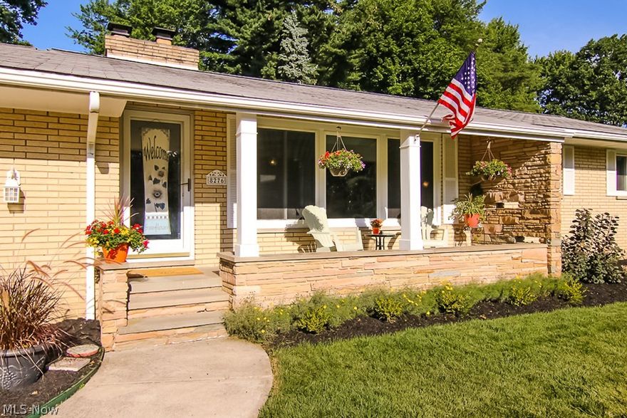 For the Fun of Life ***This Home Offers It All *** Rambling 4 bedroom Ranch with 3 full baths ***Surrounded by trees, shrubs, flowers , patio designed (2015) for entertaining friends or intimate affairs includes a gas fire pit, 2 tiered deck to heated pool, half court (2013) Hot Tub (2015) and two outdoor sheds ***One of a kind Stack Stone Fireplace and Coved Ceiling in Great Room ***Vaulted Master Bedroom Suite offers a Fireplace, Sky Lights to bring in the natural light, enormous walk in closet and private spa bath with two Palladian Windows with sliders onto your Private Patio ***Remodeled Kitchen has all the amenities you have come to expect, Stainless Steel Appliances (2014) Granite countertops (2015) large pantry, skylight and Beamed Ceiling with new Slider (2015) to backyard dinette area *** Remodeled Bath on Main Floor ***Lower Level has additional flex space for Entertaining, New Full Bath with Custom Stone tile shower and walls and floor (2014) Additional rooms include, bedroom/office, weight room, laundry room and bonus 2 storage rooms***Air Conditioner with new Condensers (2015) Replacement Windows (2012)**Hot Water Tank (2012) Heated Garage for inside tailgating with built in butler pantry for easy party planning *****