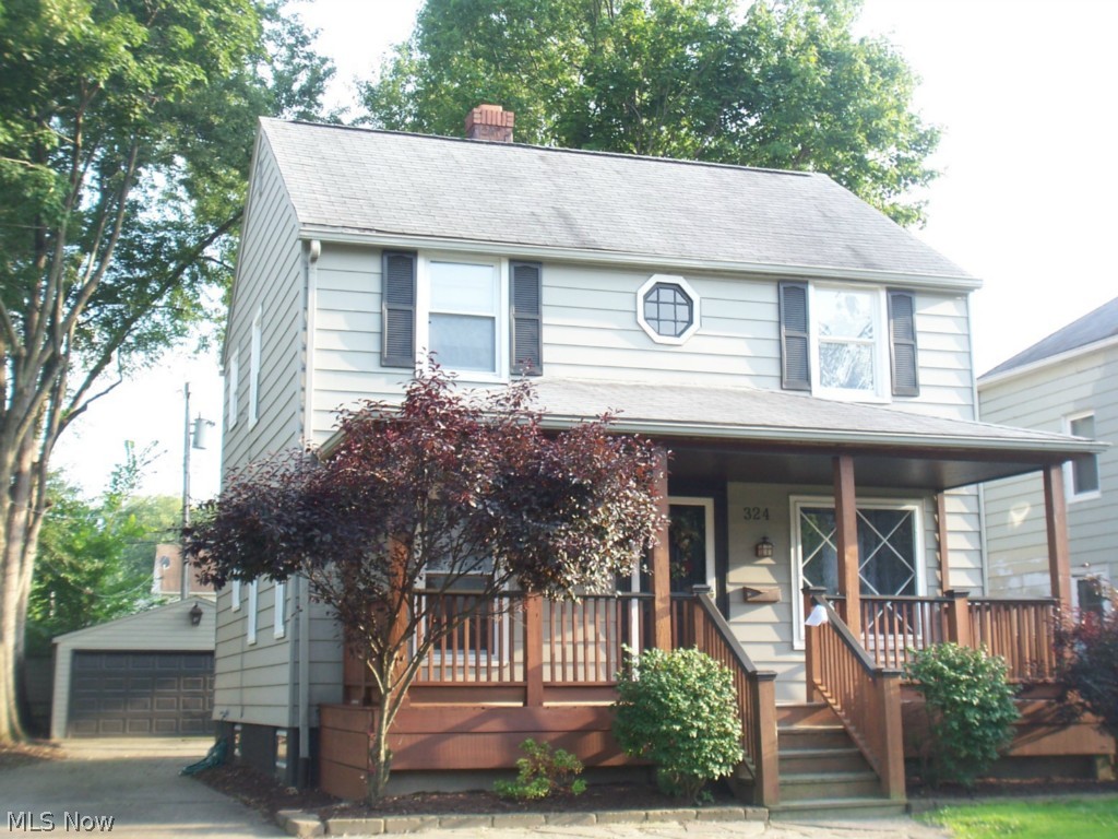 Gracefully complimented Colonial. Freshly painted interior with crown molding in living and dining room. Beautiful hardwood floors welcome you on the first floor. Decor perfection updated kitchen, all appliances, ceramic floor. Enjoy the welcoming open airy front deck, relaxing evenings in the rear covered patio with fire pit. Full Basement, newer water tank and exciting 2 car garage.