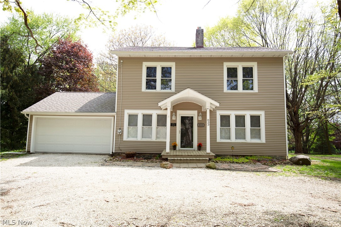 Welcome to this charming, historic, century home. Renovated in 2016, this home features all of today's modern amenities while maintaining its old world charm, from the beautiful refinished hardwood floors, large rooms, high ceilings, and extra wide staircases, french doors and beyond. The Living room features a gas burning fireplace with bench window seating, dining room features built in cupboards and bench window seating. The kitchen offers an abundance of cupboard space with tons of upgrades, including SS appliances and gas stove. You will enjoy scenic views from every room in the home! There is a lovely dinette/breakfast area perfect for morning coffee and watching the sun rise. Back porch that runs entire length of home over looks koi pond. This home offers the privacy of tranquil country life, just a stones throw away from city life. Its the best of both worlds. New windows and roof 2016, additional storage in back of garage, and storage shed in backyard. Call for your priv