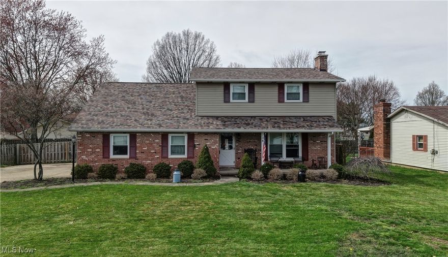 This is your opportunity to own a 4 bedroom 2.5 bath home in Northwest Schools.  Original hardwood floors.  Spacious living room with gas fireplace and bookshelves.  Kitchen includes refrigerator, stove, new dishwasher and microwave.  There is a family room on the main floor with 1/2 bath.  Upstairs are 4 nice size bedrooms with large closets.  The master bedroom has attic closets, a main closet and recently a remodeled bathroom with stand-up shower.  There is another bathroom on the 2nd level plus clothes shoot and hardwood floors throughout the remaining 3 bedrooms.  The is a hole house attic fan.  Nicely sized backyard with a fence, covered patio and additional patio.  Attached 2 car garage.  New Roof 2022.  Utility averages:  Gas $60; Electric $130; Water $80; Trash $57 every 3 months. The basement could be finished for a family room or office, includes the laundry.