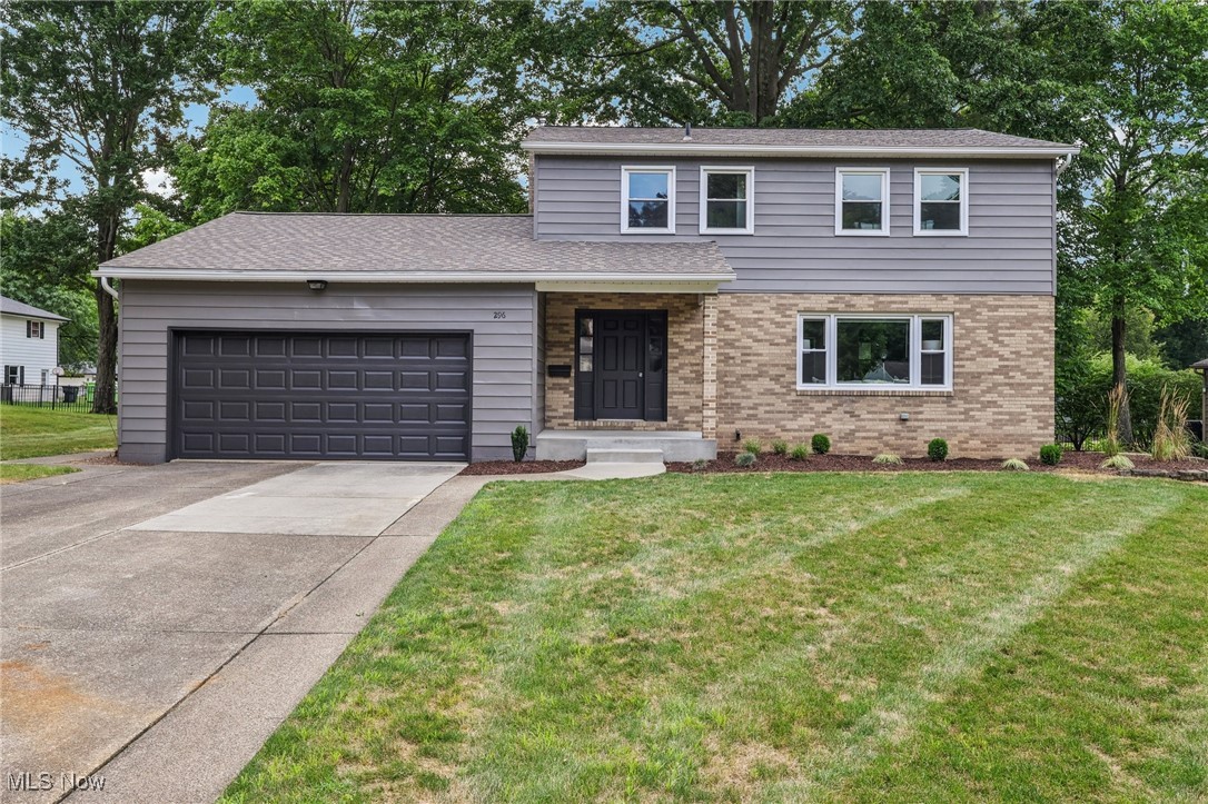 Nearly every inch of this home has been updated! This beautiful 4-bedroom, 2.5-bathroom colonial is tucked into one of Wadsworth's most charming established neighborhoods and is sure to check all the boxes. Beautiful new LVP flooring flows throughout the first floor, creating a modern and inviting feel. The kitchen has been updated with granite countertops, a custom tile backsplash and full suite of stainless-steel appliances. The family room opens to the backyard, where you'll enjoy the shade of a beautiful oak tree from your patio. A dining room, living room, main floor laundry and a completely updated half bath complete the main level making everyday living feel effortless. Upstairs, all four bedrooms have brand new carpet. The 2 full bathrooms have been thoughtfully updated with new vanities and countertops, and the primary en-suite bathroom boasts an impressive custom tile shower. The finished basement adds bonus living space with endless possibilities, plus plenty of storage space in the unfinished area. This home has been freshly painted inside and out, features all new interior doors, updated landscaping and even has a nature stone garage floor. Major updates include a new roof (2025), new HVAC (2024), new windows, and a newer hot water tank. So many updates! Set on a quiet horseshoe-shaped street in a hidden gem of a neighborhood, you'll be just about a mile to Overlook Elementary, the brand new Intermediate School, the Middle and High Schools, the YMCA, and the Suprema Senior Center. Convenience, charm, and completely updated! This is one you don't want to miss.