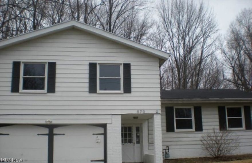 Nicer 4 bedroom 2 1/2 bath split level home situated on a mature lot in an established neighborhood located by the Sand Run Metro Park.  This home offers 1,884 s.f. of living space with a full basement and attached 2 car garage. This home features a rear deck, hardwood floors, and built-in cabinets in the family room.  The property only needs cosmetic updates, but with the right touches, it’s potential could be realized.  REO Property, Sold AS-IS W/O Repair, Warranty or Seller Disclosure. The Listing Broker & Seller assume no responsibility & make no guarantees, warranties or representations as to the availability or accuracy of information contained herein. Buyer or buyer's agent responsible for confirmation of information contained herein. Water activation not permitted, only air pressure test.