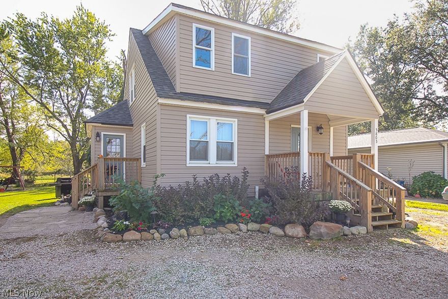 Welcome to 5805 Avon Belden Rd in North Ridgeville.  This home is on a private dead end street with 1 acre of land that backs up to a wooded view.  This home has been completely renovated top to bottom. The list of improvements include; new roof, updated heating and cooling, new hot water tank, new appliances, updated electrical, new septic tank system, new sump pump, newer windows, updated plumbing, foundation waterproofed, updated light fixtures, new insulation, new siding, new doors, updated floors and carpet, shed has electrical, new glass block in basement. Call to schedule your appointment today for this move-in ready home.