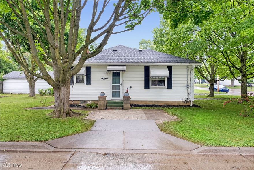 Welcome to 38 Marion Ave — a beautifully updated 2-bedroom, 1-bath ranch with a bonus finished bedroom (with closet) in the basement. Situated on a generous corner lot in a highly rated school district, this home offers modern updates and peace of mind.

Enjoy a fully remodeled bathroom featuring brand-new tile and a sleek walk-in shower. The updated kitchen boasts granite countertops and fresh finishes, perfect for daily living and entertaining. Throughout the home, you’ll find fresh paint and all-new carpet, creating a bright and inviting atmosphere.

The basement has been professionally waterproofed by Ohio Waterproofing and includes a transferrable lifetime warranty. Additional highlights include a newer furnace (2019), hot water tank (2020), a 2-car garage, and a private side yard — ideal for outdoor enjoyment.

Appliance allowance considered with accepted offer. Don’t miss your chance to own this move-in ready home in a fantastic location!