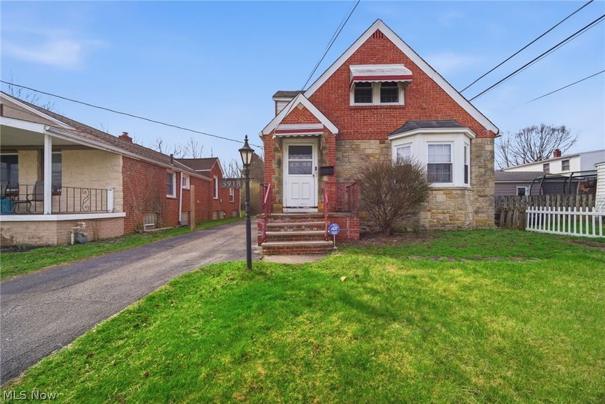 Welcome to this well-maintained brick Cape Cod, ideally located in the heart of Mayfield Heights and within the desirable Mayfield Heights School District. This spacious and versatile home offers 4 bedrooms, with the potential for a 5th, and 2.5 bathrooms, making it an excellent option for a variety of living arrangements.
The main level features two bedrooms, a full bathroom, and an inviting open-concept living room and dining room, creating a bright and comfortable space for everyday living and entertaining. The generously sized kitchen includes a refrigerator, stove, and dishwasher—all of which will remain with the property. A washer and dryer are also included for added convenience.
The upper level offers additional bedrooms, a full bathroom, and a kitchenette, providing an ideal setup for an in-law suite, teen suite, or multi-generational living. This level has its own private entrance, offering flexibility and privacy. While the home was previously used as a two-family residence, it is no longer zoned as multi-family.
The lower level includes a half bathroom and basement space suitable for storage or additional use. The home is equipped with gas heat and central air.
Situated on three parcels totaling approximately 0.54 acres, the property offers a nice backyard and ample outdoor space. A detached four-car garage with an unfinished loft provides excellent storage and potential for future customization. The possible fifth bedroom includes a closet, adding to the home’s adaptability.
This property combines space, character, and flexibility in a prime location—perfect for buyers seeking a home that can grow and adapt to their needs.