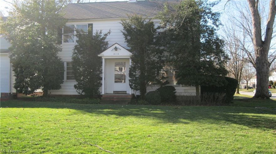 Stately colonial first time on market in 50 years! Lovingly maintained by longtime owners. Opportunity knocks to make this home your own! Beautiful hardwood floors throughout under carpeting, except in family room. New furnace installed December, 2022. C/A and H2O 2009. Expansive living room with wood-burning fireplace..perfect for entertaining.  Kitchen with center island...stools and portable storage cart stay. Large master bedroom with several closets. Shelving in family room. Finished rec room. Lovely private patio with external lighting. Wonderful neighborhood near Notre Dame College. Close to shopping,dining, Legacy Village, Beachwood Place and I-271. Awaiting your decorating touches and you're home!!