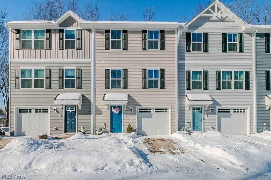 Modern Townhome in Riverwood Village | Built 2023 | 3 Bedrooms | Open Concept | Private Wooded Backyard | Finished Basement
Welcome to this beautifully maintained townhome built in 2023, located in the highly desirable Riverwood Village community. Offering 3 bedrooms, 2 full bathrooms, a main-floor half bath, and an attached garage, this home combines modern style with comfortable, low-maintenance living. The open-concept main living area is designed for both everyday living and entertaining, with plenty of space to gather and a seamless flow between the living, dining, and kitchen areas. The kitchen features sleek black cabinetry, ample storage, and a clean, modern design that connects effortlessly to the main living space. A sliding glass door leads to a large deck overlooking a private, wooded backyard, creating a peaceful setting for morning coffee, evening relaxation, or hosting guests with added privacy. A nicely positioned half bath is tucked discreetly on the main level, offering both convenience and separation for guests. Upstairs, the home features a comfortable primary suite with a walk-in closet and private en-suite bath, along with two additional bedrooms, a full bath, and a convenient second-floor laundry closet with washer and dryer included. The partially finished basement provides additional flexible living space, ideal for a rec room, home office, gym, or hobby area. Additional highlights include an attached garage, paved driveway, neutral finishes throughout, and move-in-ready condition. If you're searching for a newer construction townhome with open living space, a large deck, finished basement, and a private wooded setting in Riverwood Village, this home is a must-see. Schedule your private showing today.