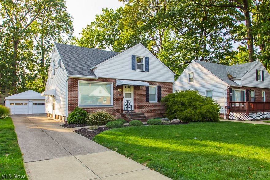 Beautifully kept & decorated home on a quiet street. The second floor bedroom has a sitting area, 2 walk-in closets, and Berber carpet.  The bathroom was updated in 2013, and includes a tile tub surround.  This home has a large Eat-in Kitchen with appliances that stay. The cozy Rec. Room in the basement comes with a gas fireplace for those cold winter evenings. The yard has been nicely landscaped.  Lots Of Improvements: Newer Windows, Newer Roof, Newer Furn. & A/C, Newer Hw Tank.   * Call Today