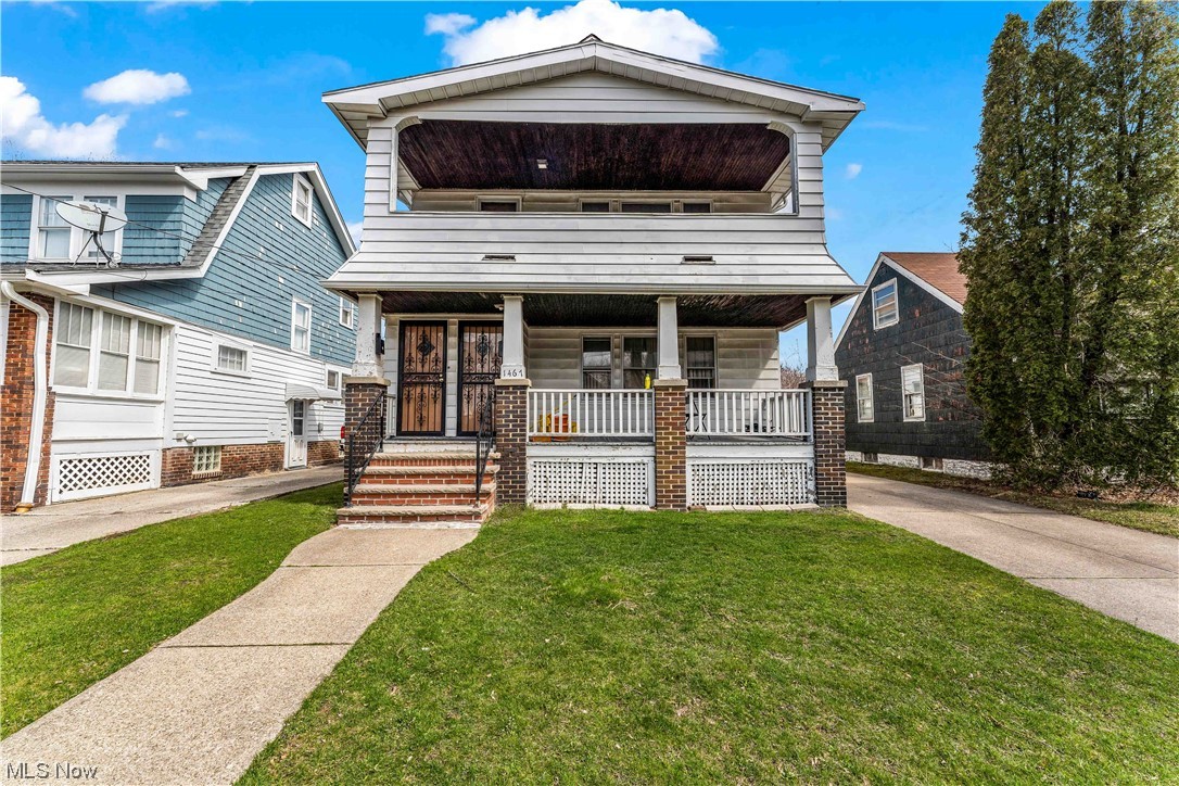 Build your rental portfolio with this fully occupied multi-family home! This large duplex has 2 units, each with 2 bedrooms and 1 bath, a full basement and driveway for off street parking. Plus large finished attic! The down unit rents for $525/month with a lease through 04/30/24 and the up unit rents for $795/month with a lease through 5/31/24. Property has refinished hardwood floors, covered front porch for each unit and central location close to highway access, public transit, shopping, food and more. Professional property management is in place and willing to stay on. Property also has lead clearnace! Great opportunity to build a portfolio with a fully occupied 2-family home!