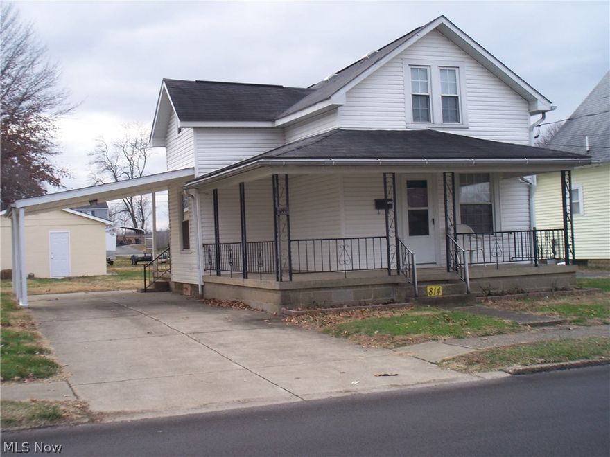 Newly remodeled: Newer windows, kitchen, bath, carpet & flooring. Large master bedroom on 1st floor. Laundry hookup on 1st floor -kitchen area or downstairs. New HVAC & water heater. Alley access. 2 car garage plus carport. 772 sq ft on 1st floor. 420 sq ft on 2nd floor. LB#31676846.