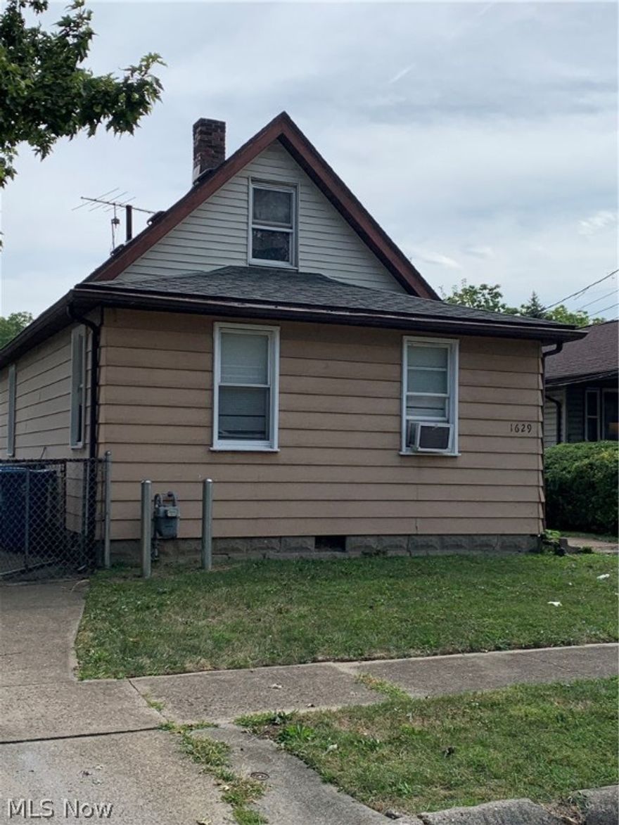 Request your showing for this diamond in the rough.  Home has plenty cabinets in kitchen, dining room and first floor bedroom.  2 rooms upstairs and basement with laundry  Home provides you the space you need with this large yard, firepit with fenced yard.  Also features 2 car garage plus carport area.